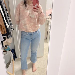 2/$20!!! Pink Tie-Dye Hoodie